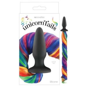 Unicorn Tails – Butt Plug With Rainbow Tail