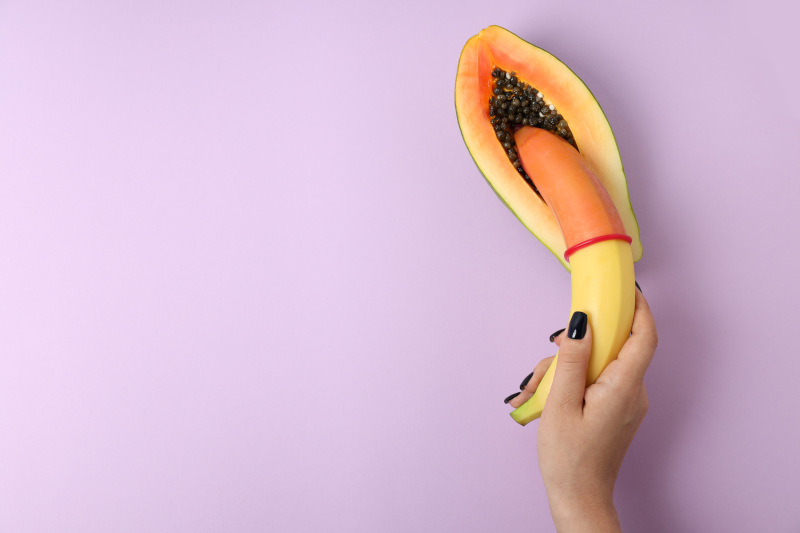 Banana is an excellent homemade dildo - Candy Snatch Reviews